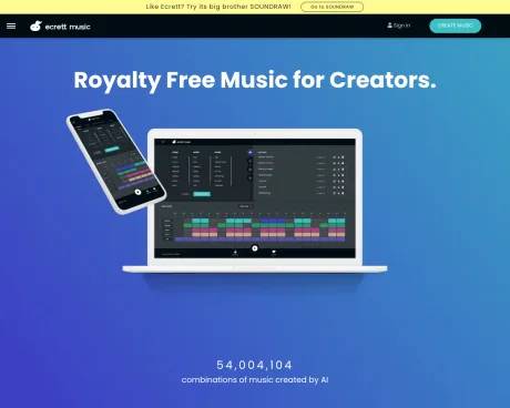 Ecrett Music screenshot