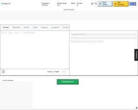 Editpad - paraphrasing-tool screenshot