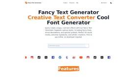 Fancy Text Generator screenshot