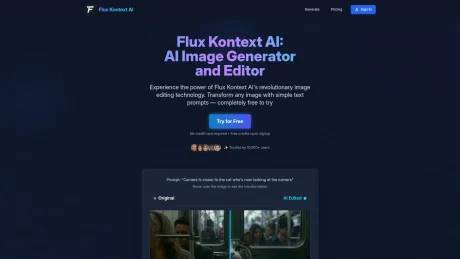 Flux Kontext: AI Image Generator screenshot