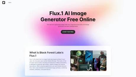 FluxAI.art: AI Image Generator Free Online screenshot