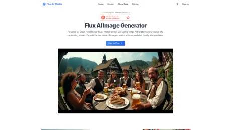 Free Flux AI Image Generator screenshot