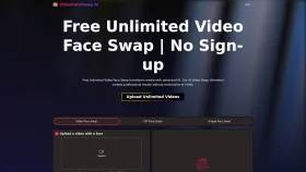 Free Videoswapface (no sign-up) screenshot