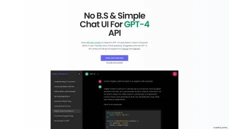 Fusion Compose screenshot