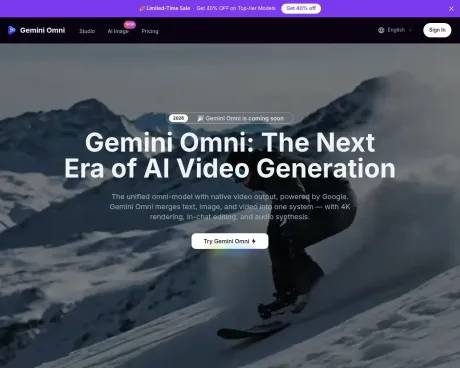 Gemini Omni screenshot