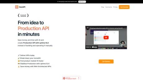 GenAPI.co screenshot