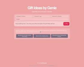 Gifts Genie screenshot