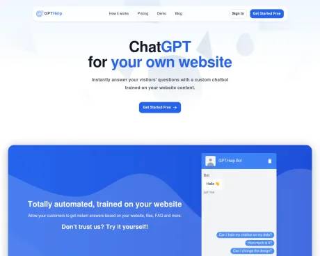 GPTHelp AI screenshot