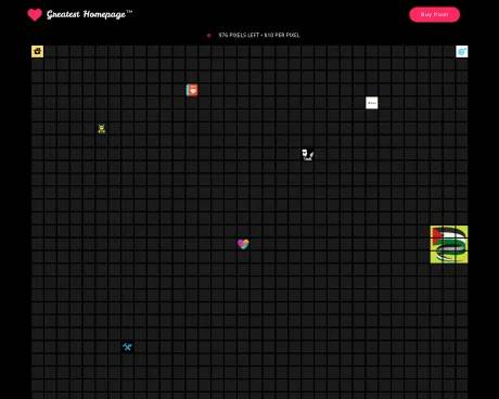 Greatest Homepage screenshot