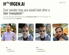Hairgen screenshot