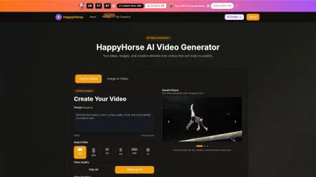 happyhorse 1.0 video screenshot