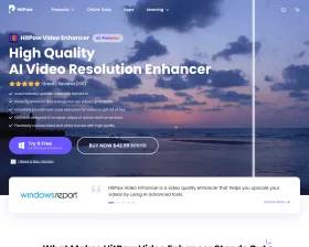 HitPaw Video Enhancer screenshot