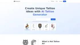 Hot Tattoo AI screenshot