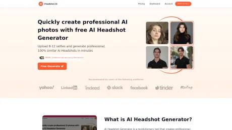 iHeadshot AI screenshot