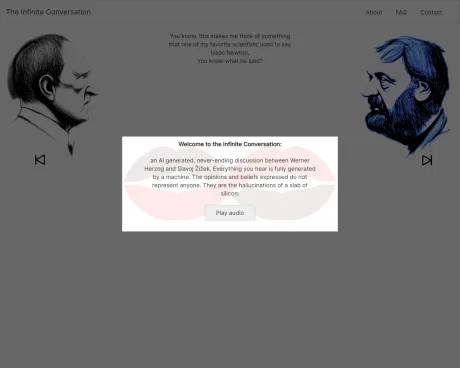 Infiniteconversation screenshot