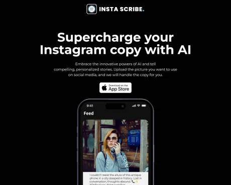 Instascribe screenshot