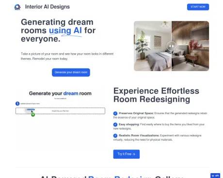 Interior AI Designs screenshot