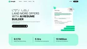 Jobright AI Resume Builder screenshot