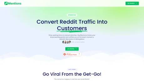 KeyMentions screenshot