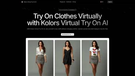 Kolors Virtual Try On screenshot