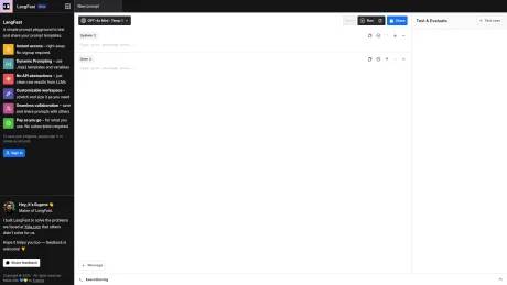 Langfa.st screenshot