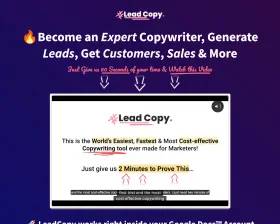 LeadCopy screenshot