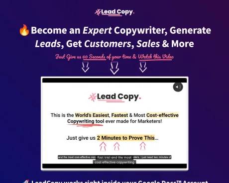 LeadCopy screenshot