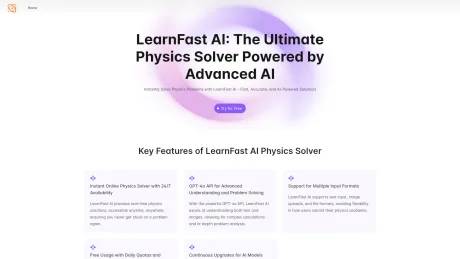 LearnFast AI: Free AI Physics Solver screenshot