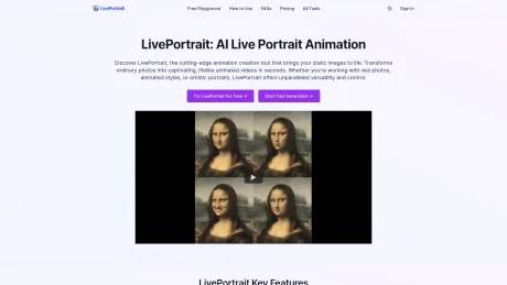 LivePortrait screenshot