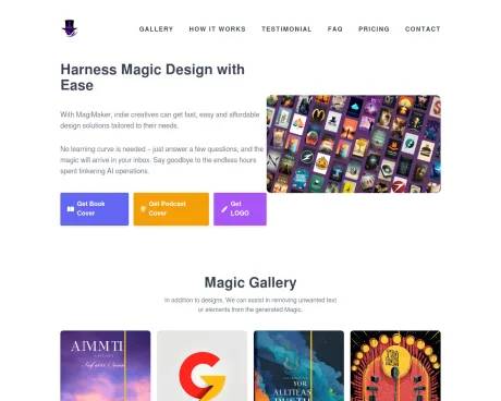 MagiMaker screenshot