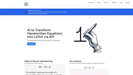 Math Handwriting screenshot