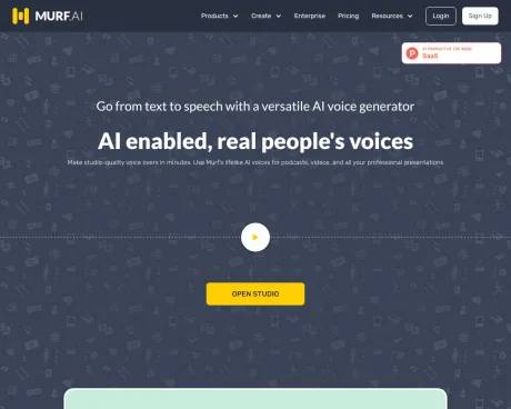 Murf AI screenshot
