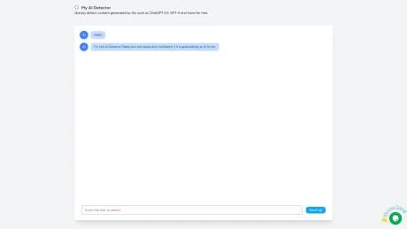 My AI Detector screenshot