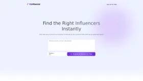 MyInfluencer screenshot