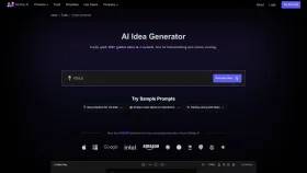 MyMap.AI Idea Generator screenshot