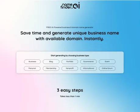 namefinder AI screenshot