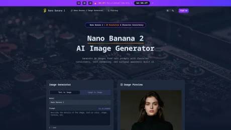 Nano Banana 2 AI screenshot