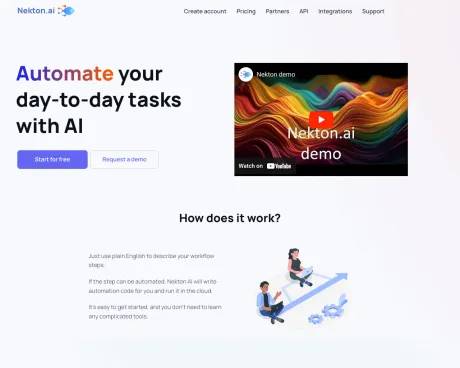 Nekton AI screenshot