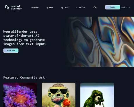 Neuralblender screenshot