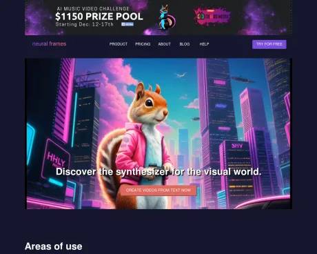 Neuralframes screenshot