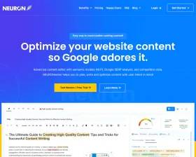 Neuron Writer screenshot