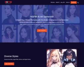 NSFW Art Generator AI screenshot