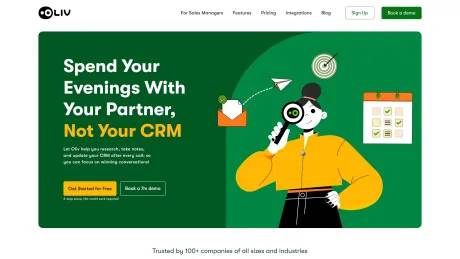Oliv AI - Copilot for the modern sales manager screenshot