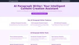 Paragraph Writer screenshot