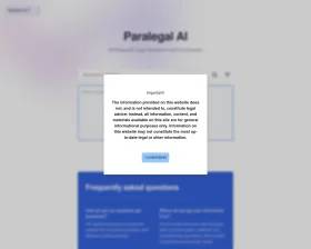 Paralegal AI screenshot