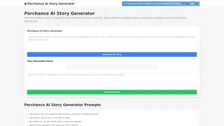 Perchance AI Story screenshot