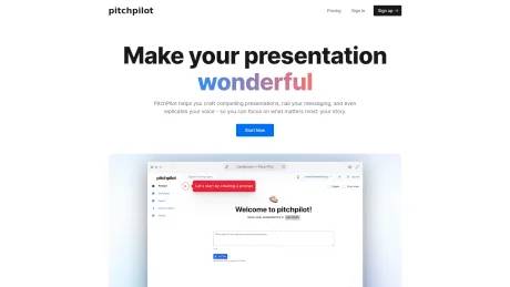 pitchpilot screenshot