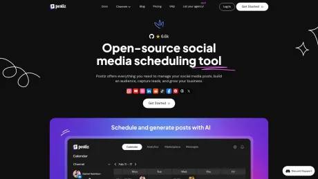 Postiz screenshot