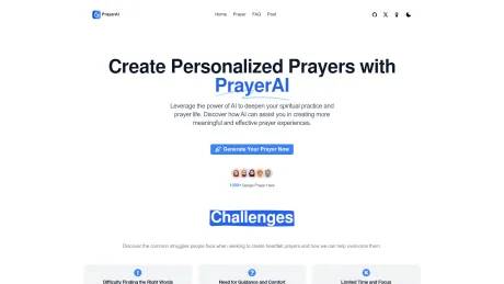 PrayerAI screenshot