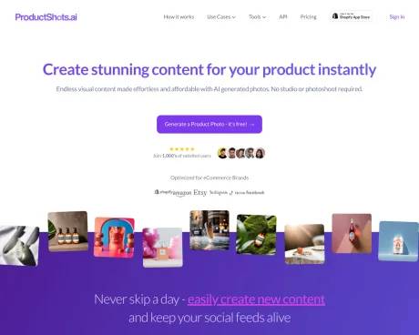 ProductShots AI screenshot